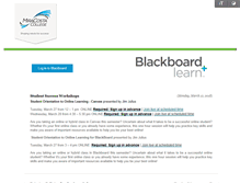 Tablet Screenshot of blackboard.miracosta.edu