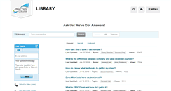 Desktop Screenshot of libanswers.miracosta.edu